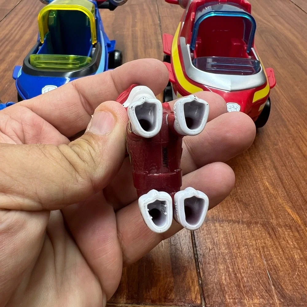 Paw Patrol Aqua Pups Chase Shark Marshall Dolphin Vehicle Figure Set 2022